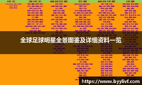 全球足球明星全景图鉴及详细资料一览